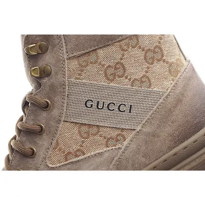 Picture of Gucci Screener GG High-Top Sneaker High-Top Sneakers