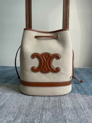 Picture of SEAU MARIN FABRIC AND COW LEATHER HANDBAG SIZE: 25*28.5*19CM MODEL: 196752