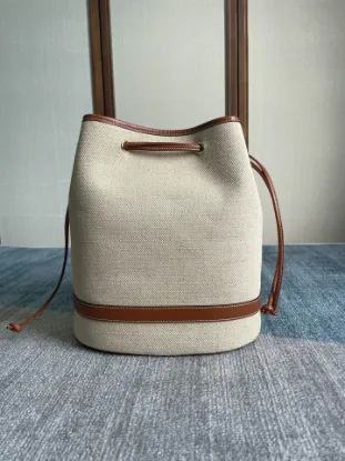 Picture of SEAU MARIN FABRIC AND COW LEATHER HANDBAG SIZE: 25*28.5*19CM MODEL: 196752