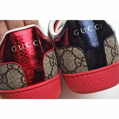 Picture of Gucci ACE series small white shoes casual shoes