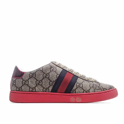 Picture of Gucci ACE series small white shoes casual shoes