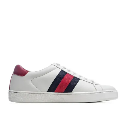 Picture of Gucci ACE series small white shoes casual shoes