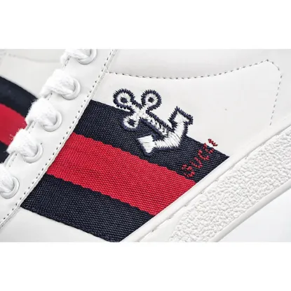 Picture of Gucci ACE series small white shoes casual shoes