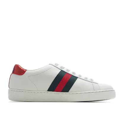 Picture of Gucci ACE series small white shoes casual shoes