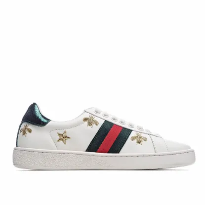 Picture of Gucci ACE series small white shoes casual shoes