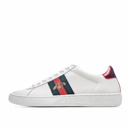 Picture of Gucci ACE series small white shoes casual shoes