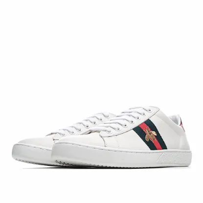 Picture of Gucci ACE series small white shoes casual shoes