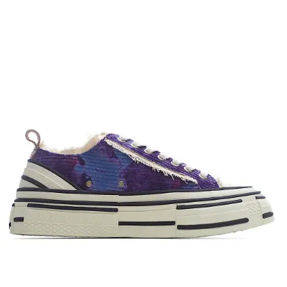 Picture of X VESSEL GOP LOW CANVAS VULCANIZED SNEAKERS