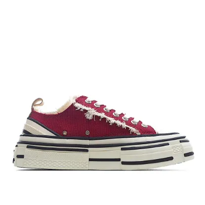 Picture of X VESSEL GOP LOW CANVAS VULCANIZED SNEAKERS