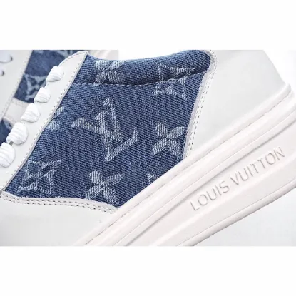 Picture of LOUIS VUITTON SQUAD SNEAKER HIGH HIGH-TOP SNEAKERS