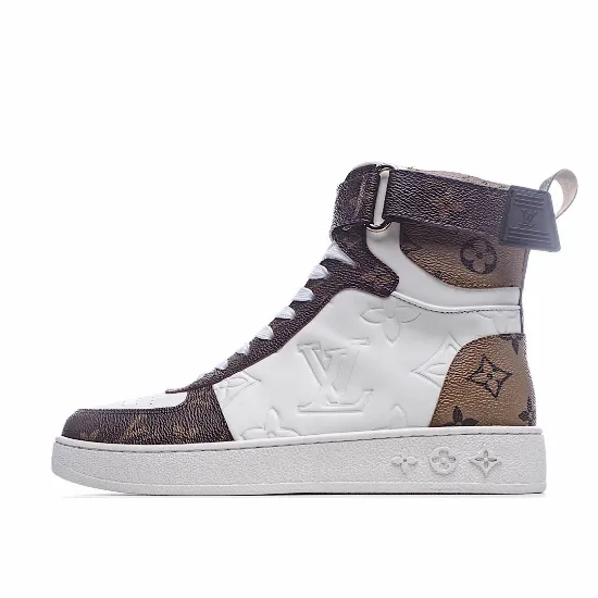 Picture of LOUIS VUITTON SQUAD SNEAKER HIGH HIGH-TOP SNEAKERS