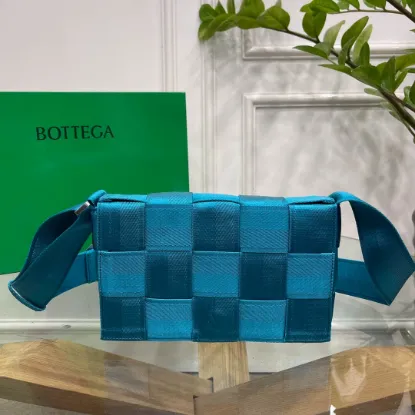 Picture of BV BOTTEGA VENETA BAG SIZE: 26X6CM PEACOCK BLUE