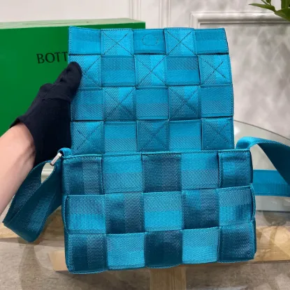 Picture of BV BOTTEGA VENETA BAG SIZE: 26X6CM PEACOCK BLUE