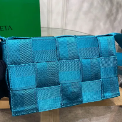 Picture of BV BOTTEGA VENETA BAG SIZE: 26X6CM PEACOCK BLUE