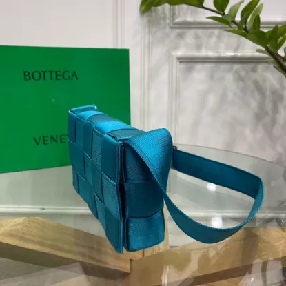 Picture of BV BOTTEGA VENETA BAG SIZE: 26X6CM PEACOCK BLUE