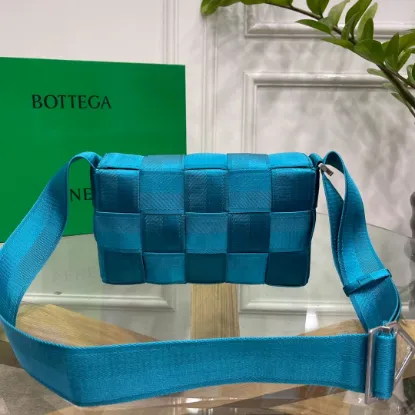 Picture of BV BOTTEGA VENETA BAG SIZE: 26X6CM PEACOCK BLUE