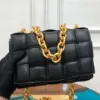 Picture of BV CHAIN BAG SIZE: 26X18CM BLACK GOLD