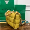 Picture of BV CHAIN BAG SIZE: 26X18CM CORN YELLOW