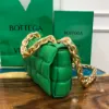 Picture of BV CHAIN BAG SIZE: 26X18CM GRASS GREEN 96008