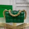 Picture of BV CHAIN BAG SIZE: 26X18CM RACING GREEN