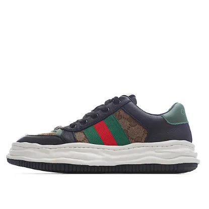 Picture of Gucci Distressed Screener sneaker