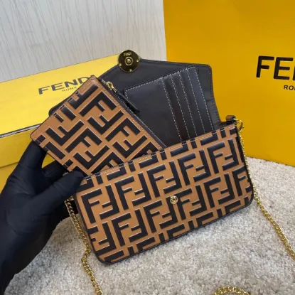 Picture of Fendi 3 piece leather wallet Ref: 8841