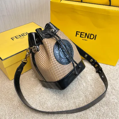 Picture of FENDI large perforated bucket bag Ref. 8838