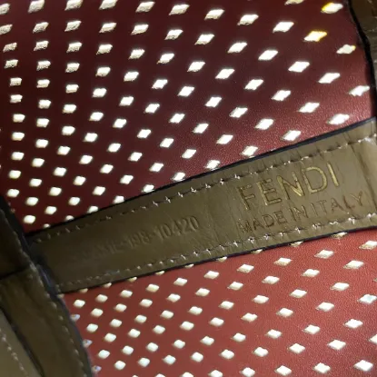 Picture of FENDI small perforated bucket bag Ref. 8836