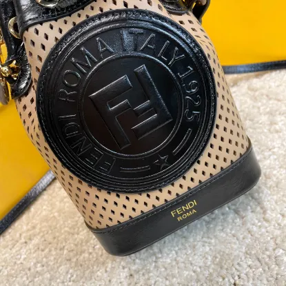 Picture of FENDI small perforated bucket bag Ref. 8836