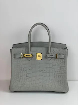 Picture of Birkin America Glacier Grey Size: 20cm