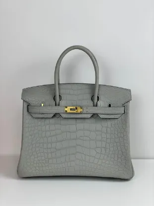 Picture of Birkin America Glacier Grey Size: 20cm