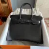 Picture of Birkin Box black black buckle ~