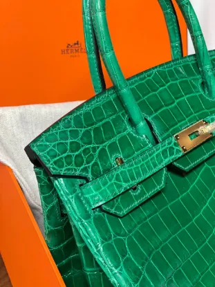 Picture of Birkin Ro Emerald Green Size: 30cm