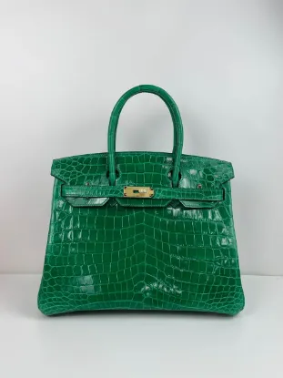 Picture of Birkin Ro Emerald Green Size: 30cm