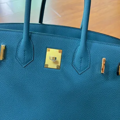 Picture of Birkin Size: 30 Cowboy Blue