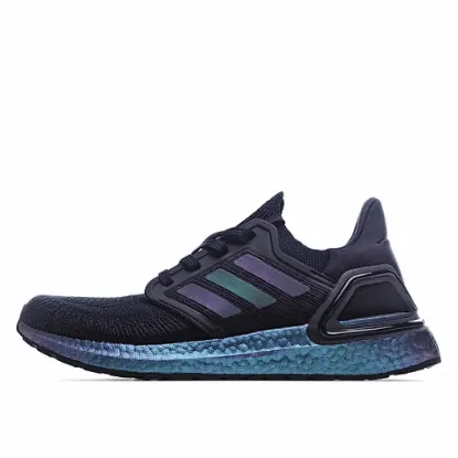 Picture of Adidas UltraBoost 20 'Black Signal Cyan'