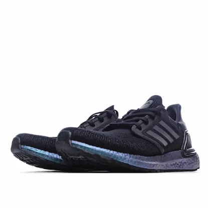 Picture of Adidas UltraBoost 20 'Black Signal Cyan'