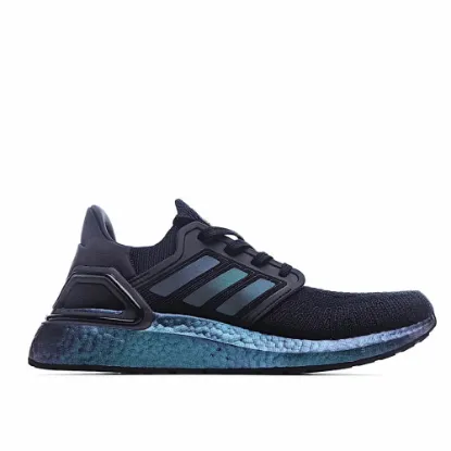 Picture of Adidas UltraBoost 20 'Black Signal Cyan'