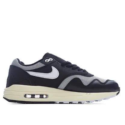 Picture of PATTA X NIKE AIR MAX 1 RUNNING SHOE BLACK AND WHITE