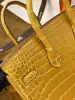 Picture of Crocodile Leather Bag Size: 25cm