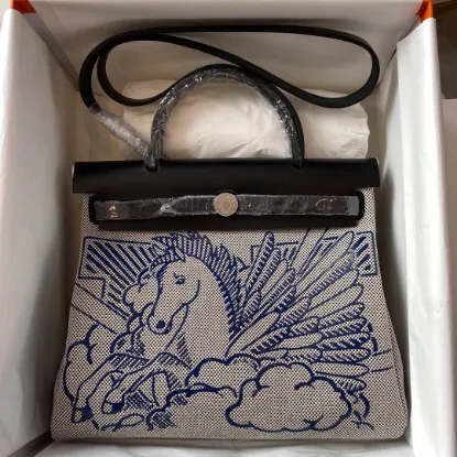 Picture of herbag Size:31cm Blue Pegasus