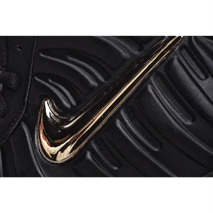 Picture of NIKE AIR FOAMPOSITE PRO BLACK AND GOLD FOAM