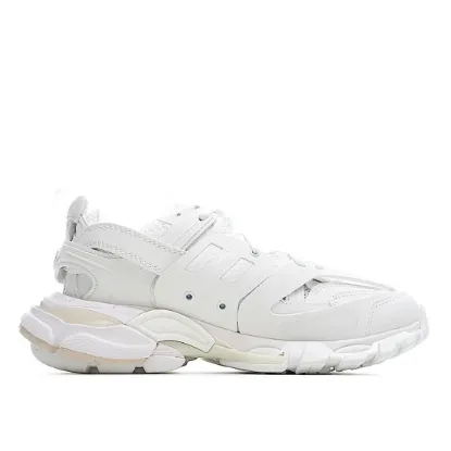 Picture of BALENCIAGA SNEAKER TESS S.GOMMA MAILLE WHITE/ORANGE