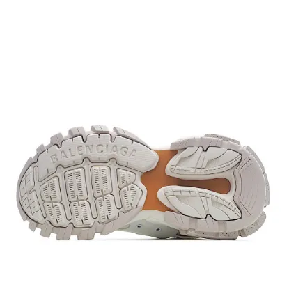 Picture of BALENCIAGA SNEAKER TESS S.GOMMA MAILLE WHITE/ORANGE