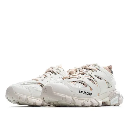 Picture of BALENCIAGA SNEAKER TESS S.GOMMA MAILLE WHITE/ORANGE