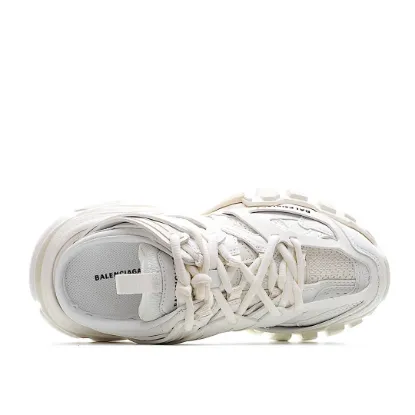 Picture of BALENCIAGA SNEAKER TESS S.GOMMA MAILLE WHITE/ORANGE