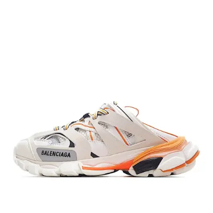 Picture of BALENCIAGA SNEAKER TESS S.GOMMA MAILLE WHITE/ORANGE