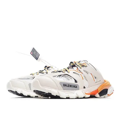 Picture of BALENCIAGA SNEAKER TESS S.GOMMA MAILLE WHITE/ORANGE