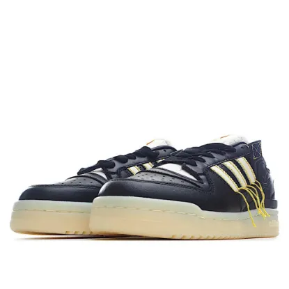 Picture of Adidas Forum 84 Low Premium 'Black Easy Yellow'