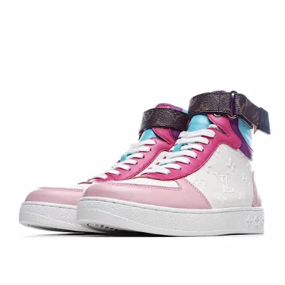 Picture of LOUIS VUITTON SQUAD SNEAKER HIGH HIGH-TOP SNEAKERS